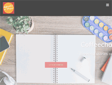 Tablet Screenshot of coffeechatwithperpie.com